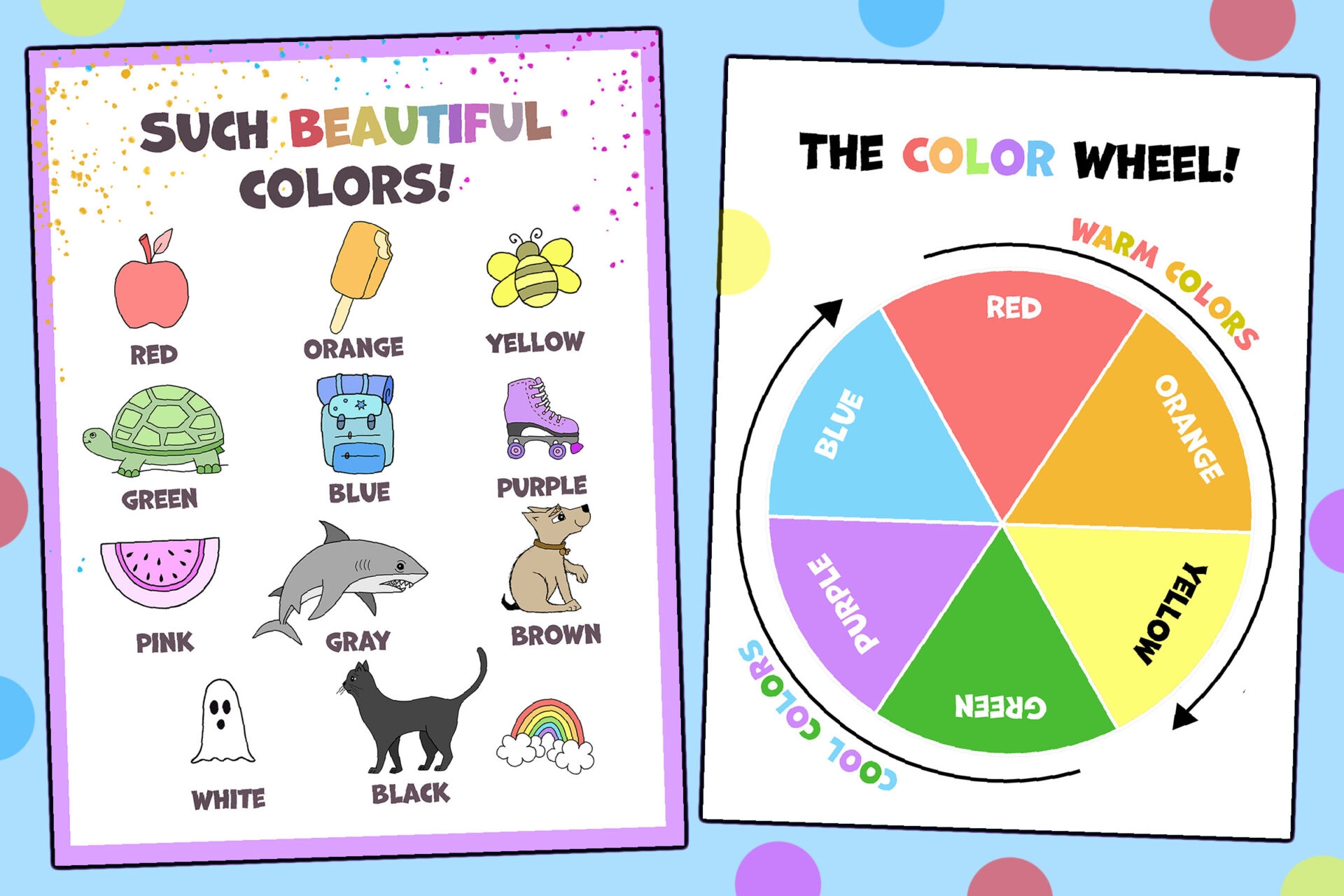 Free Printable Color Chart The Hollydog Blog Free Printable Color Chart The Hollydog Blog