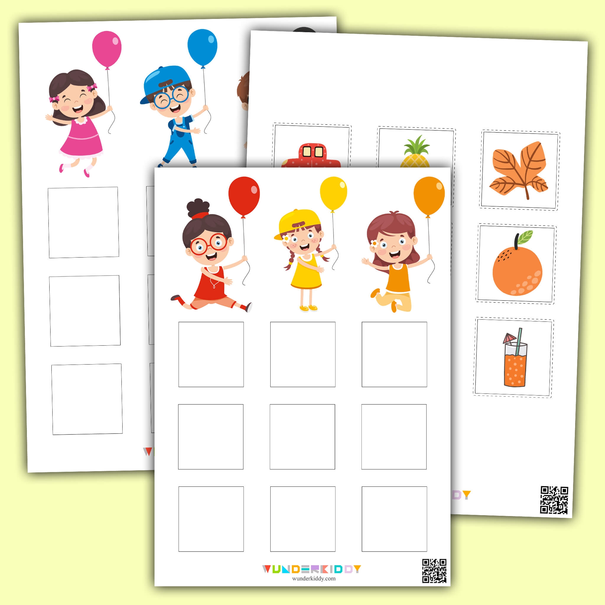 Free Printable Color Match Kindergarten Worksheets For Kids