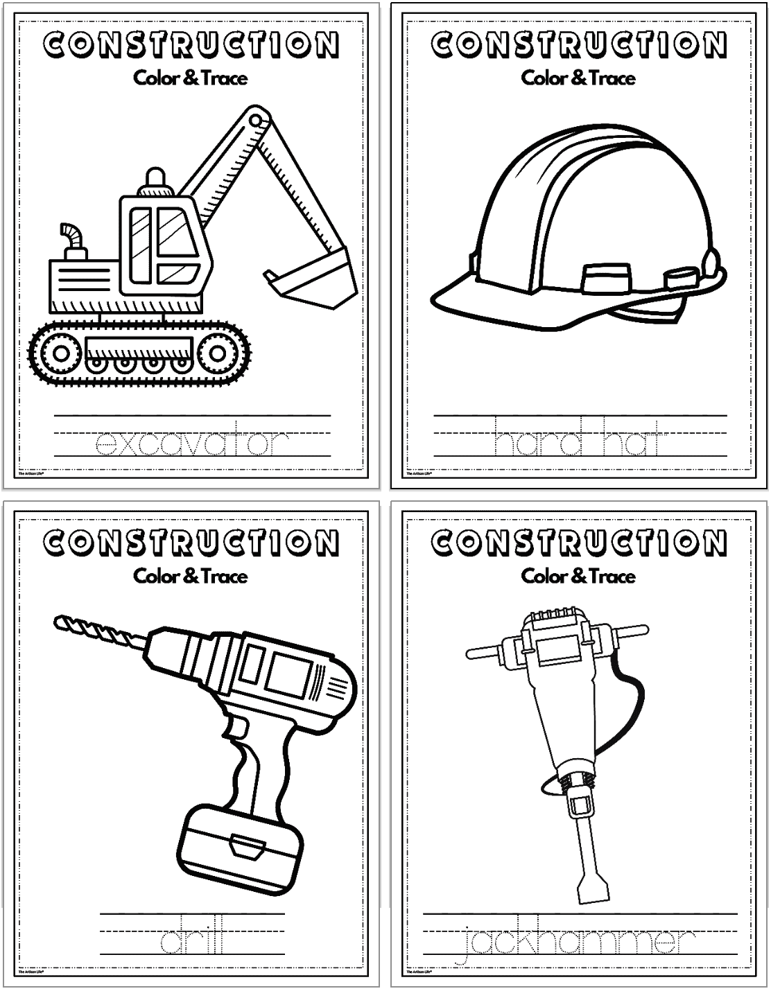 Free Printable Construction Coloring Pages The Artisan Life Free Printable Construction Coloring Pages The Artisan Life