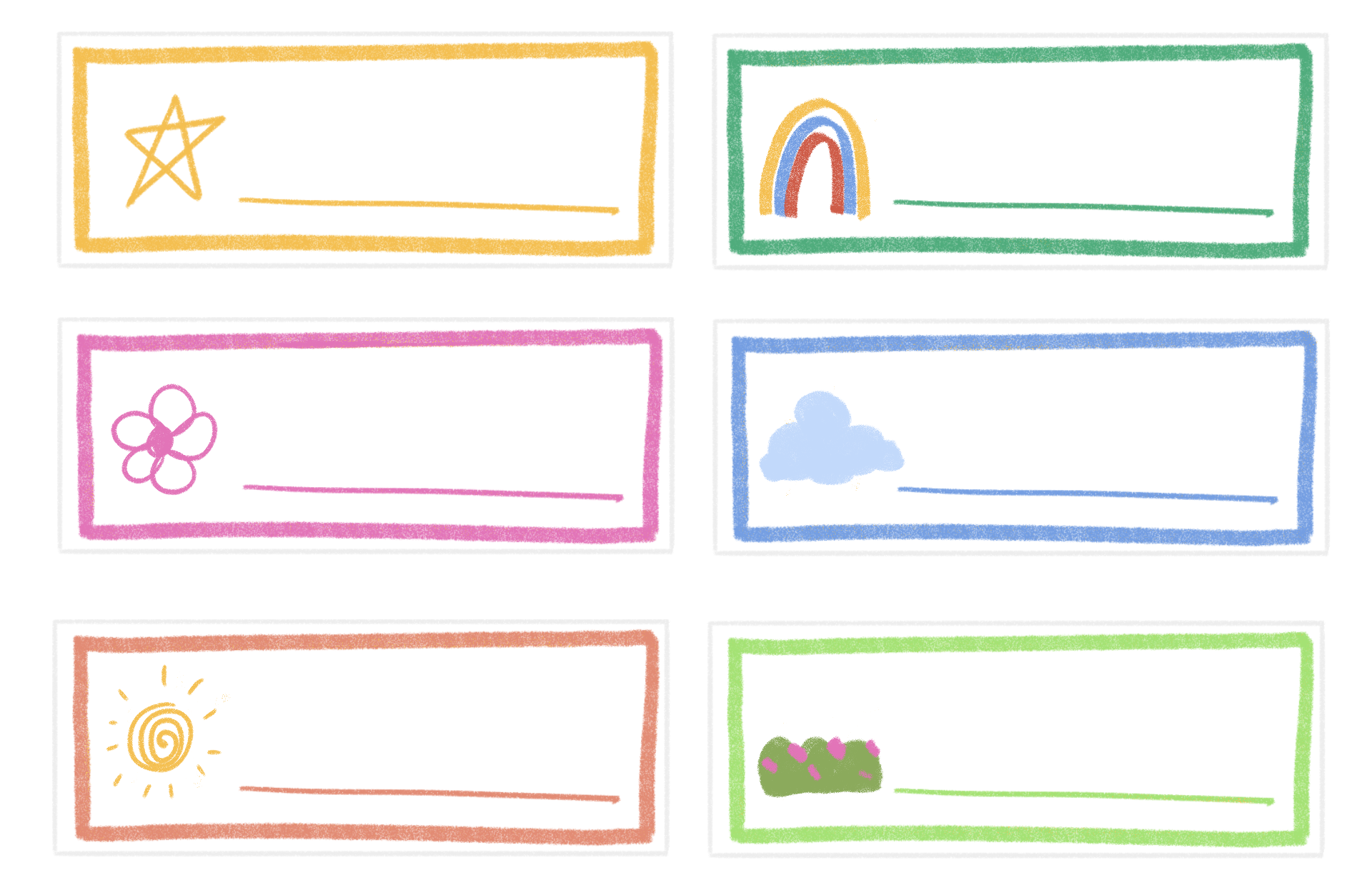 Free Printable Cubby Name Tags Free Printable Cubby Name Tags