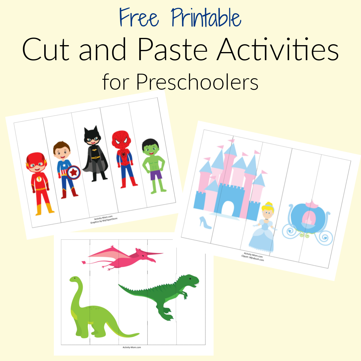 Free Printable Cut And Paste Activities For Preschoolers The Activity Mom Free Printable Cut And Paste Activities For Preschoolers The Activity Mom