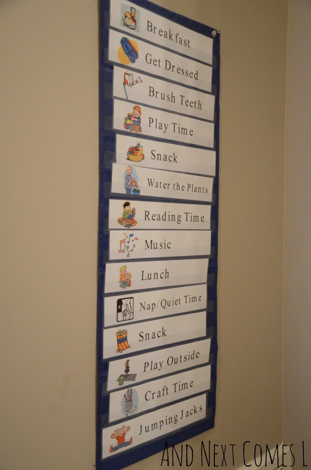 Free Printable Daily Visual Schedule And Next Comes L Hyperlexia Resources Free Printable Daily Visual Schedule And Next Comes L Hyperlexia Resources