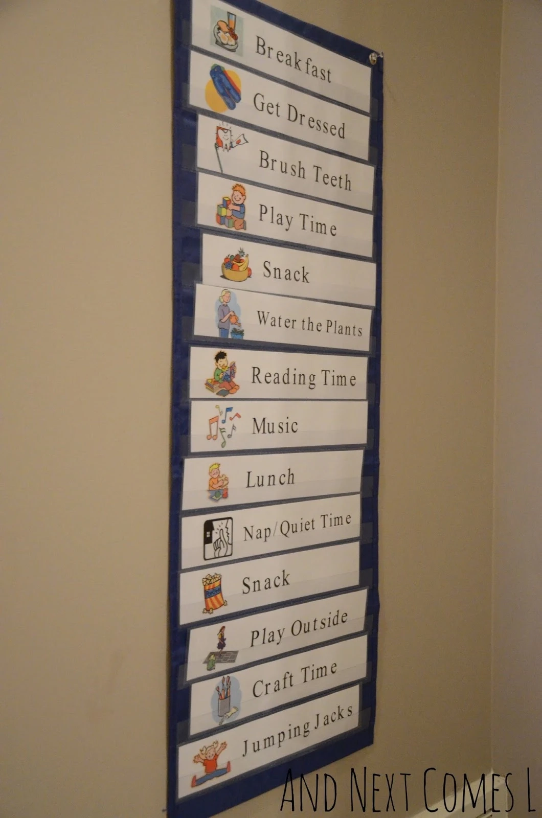 Free Printable Daily Visual Schedule And Next Comes L Hyperlexia Resources Free Printable Daily Visual Schedule And Next Comes L Hyperlexia Resources