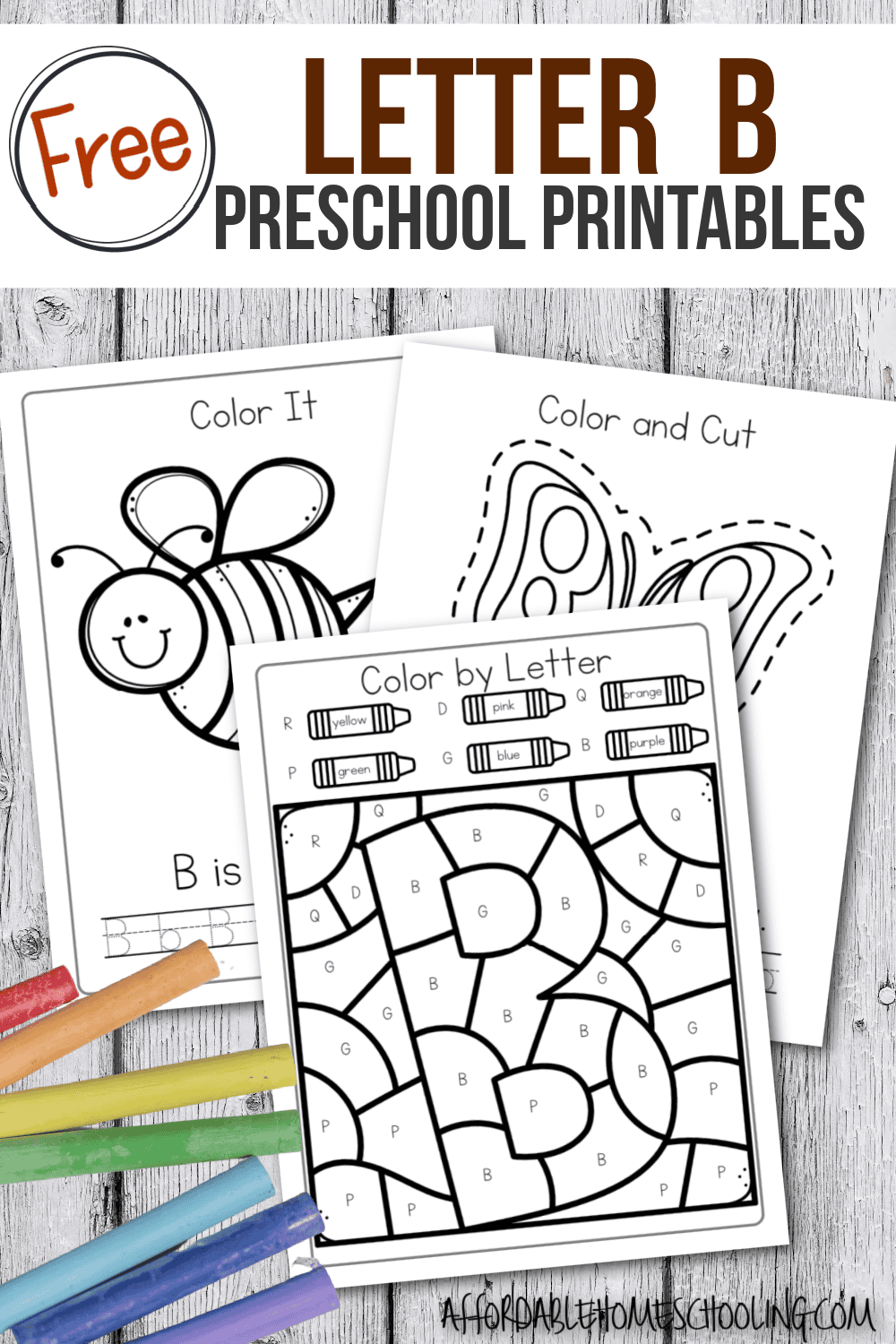 Free Printable Letter B Worksheets Letter Of The Week
