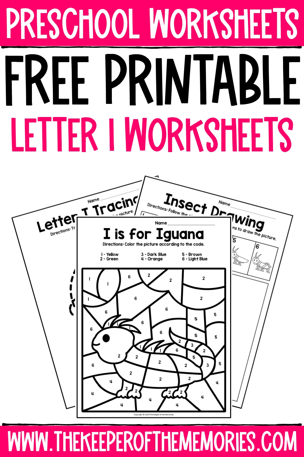Free Printable Letter I Worksheets The Keeper Of The Memories Free Printable Letter I Worksheets The Keeper Of The Memories