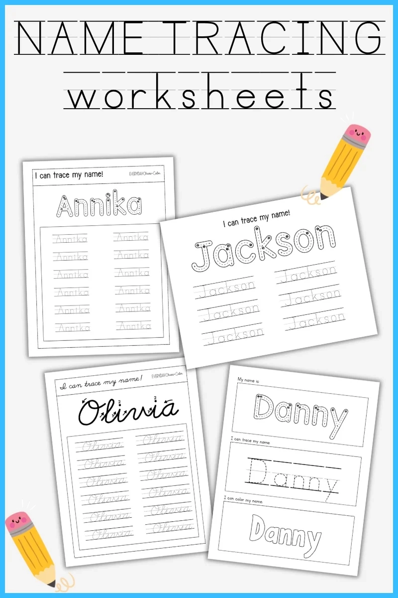 Free Printable Name Tracing Worksheets Fully Editable Free Printable Name Tracing Worksheets Fully Editable
