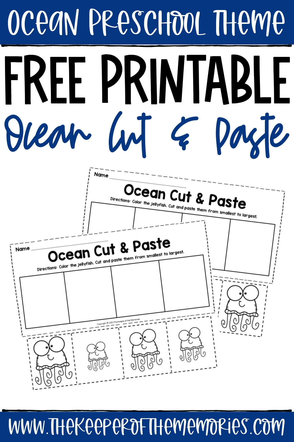 Free Printable Ocean Cut And Paste Worksheets The Keeper Of The Memories Free Printable Ocean Cut And Paste Worksheets The Keeper Of The Memories
