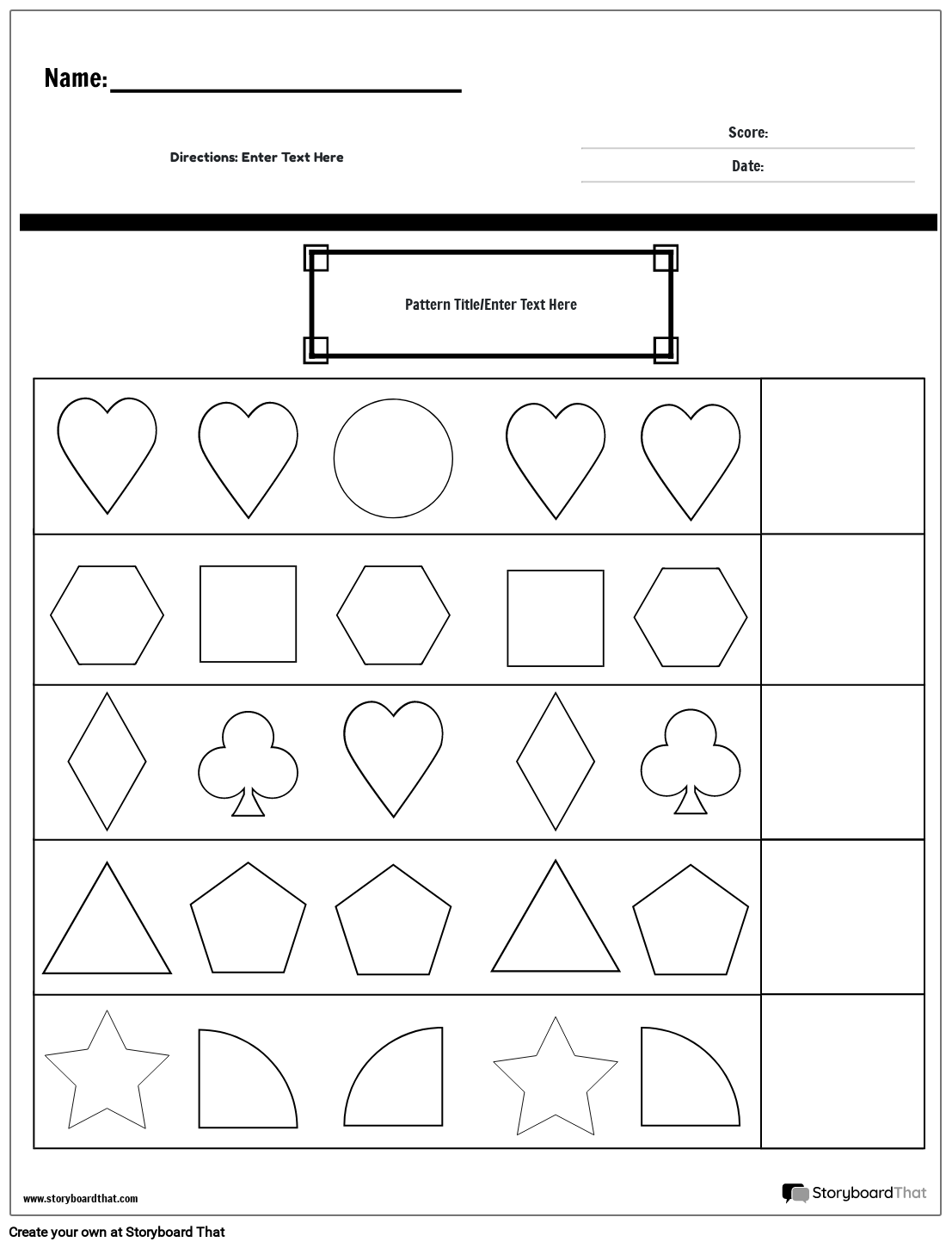 Free Printable Pattern Worksheets And Customize Templates Worksheets Library Free Printable Pattern Worksheets And Customize Templates Worksheets Library