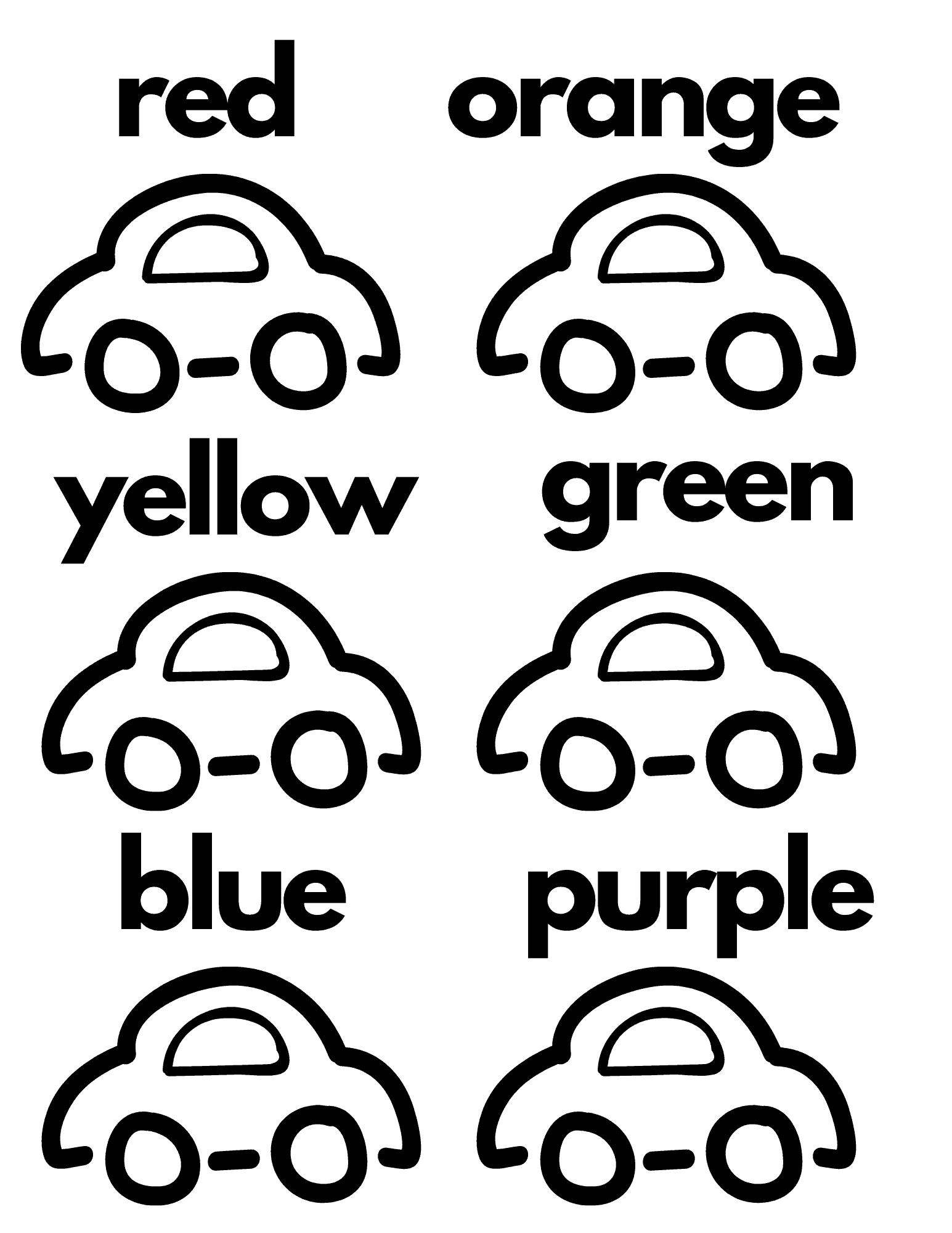 Free Printable Preschool Worksheets Car Themed Arinsolangeathome Free Printable Preschool Worksheets Car Themed Arinsolangeathome