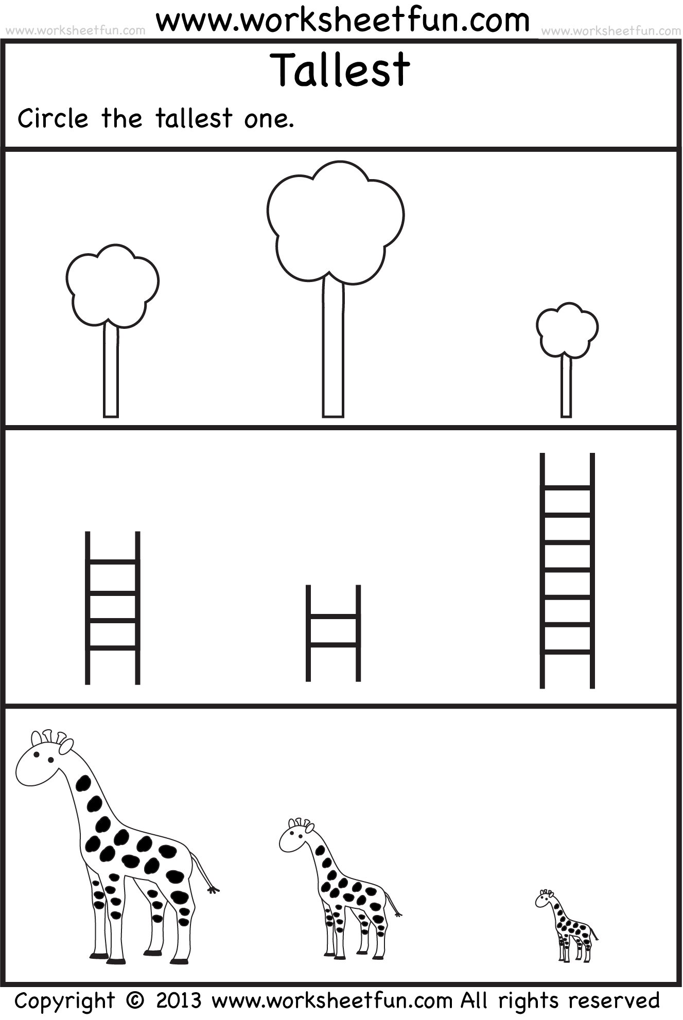 Free Printable Preschool Worksheets Fun Learning Activities For Kids