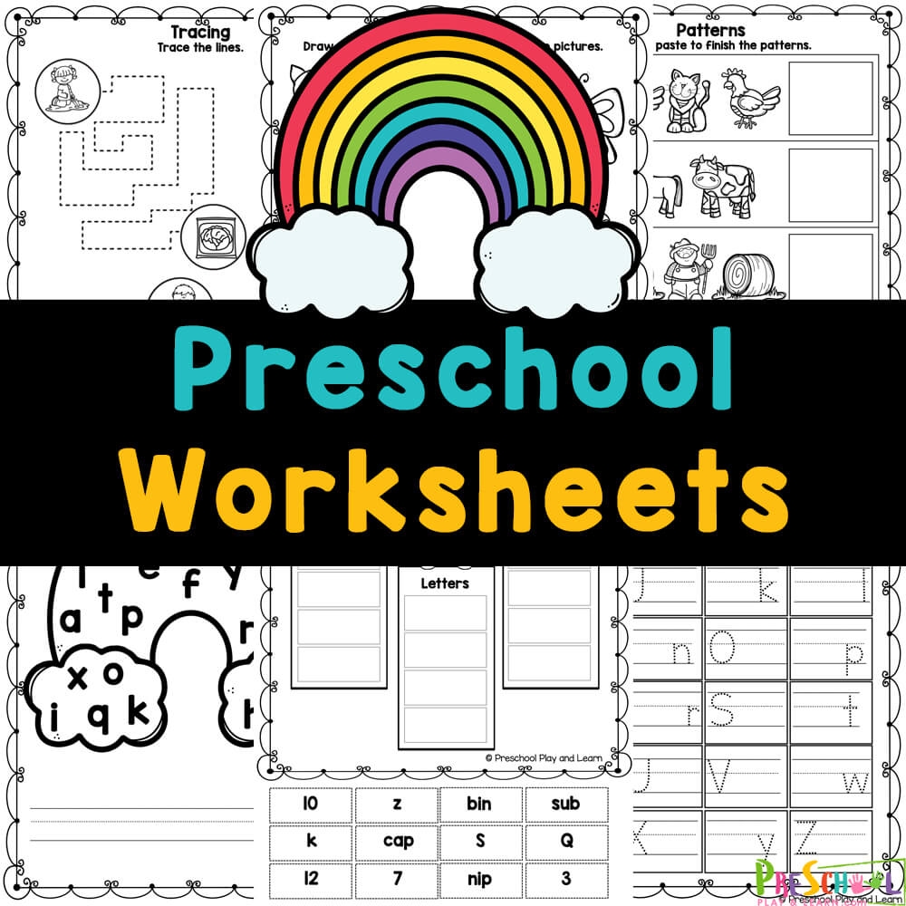 FREE Printable Preschool Worksheets Pdf FREE Printable Preschool Worksheets Pdf