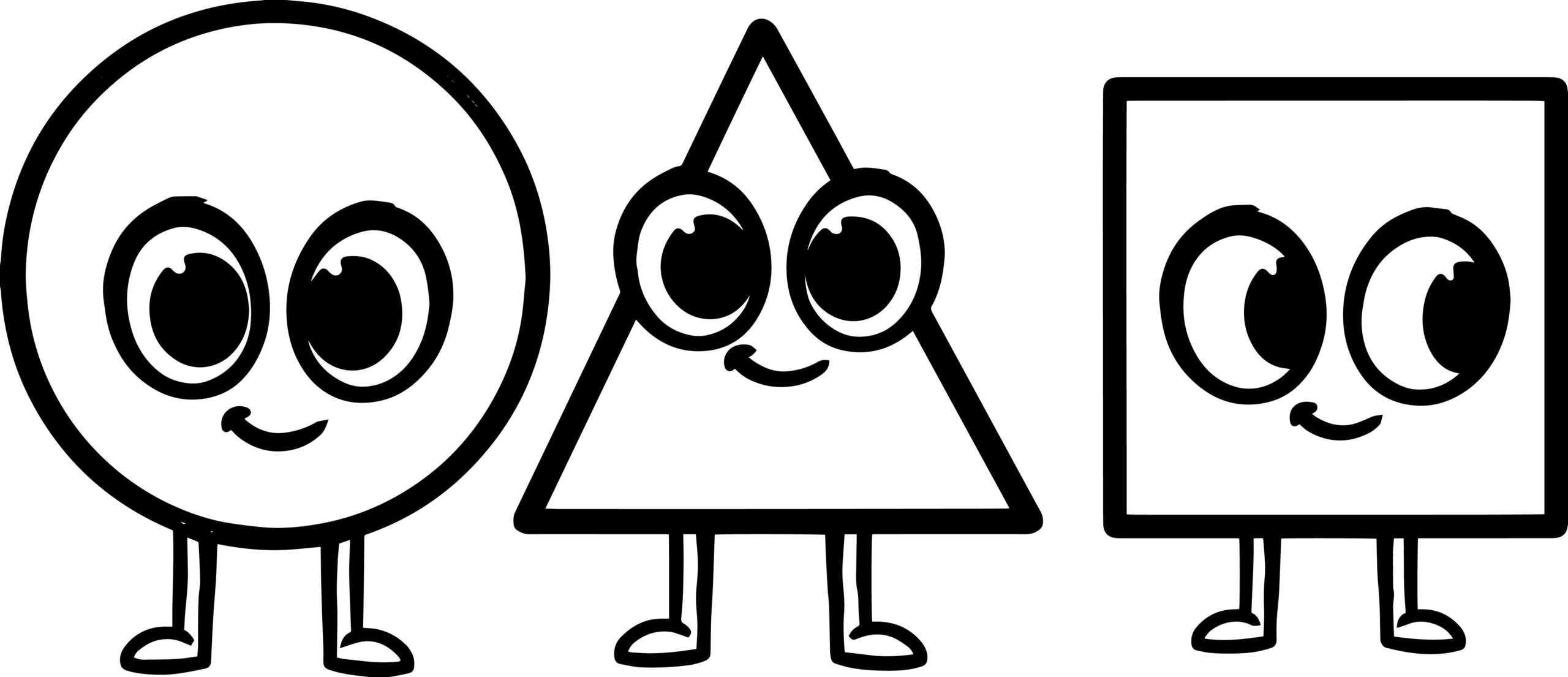 Free Printable Shapes Coloring Pages For Kids Free Printable Shapes Coloring Pages For Kids