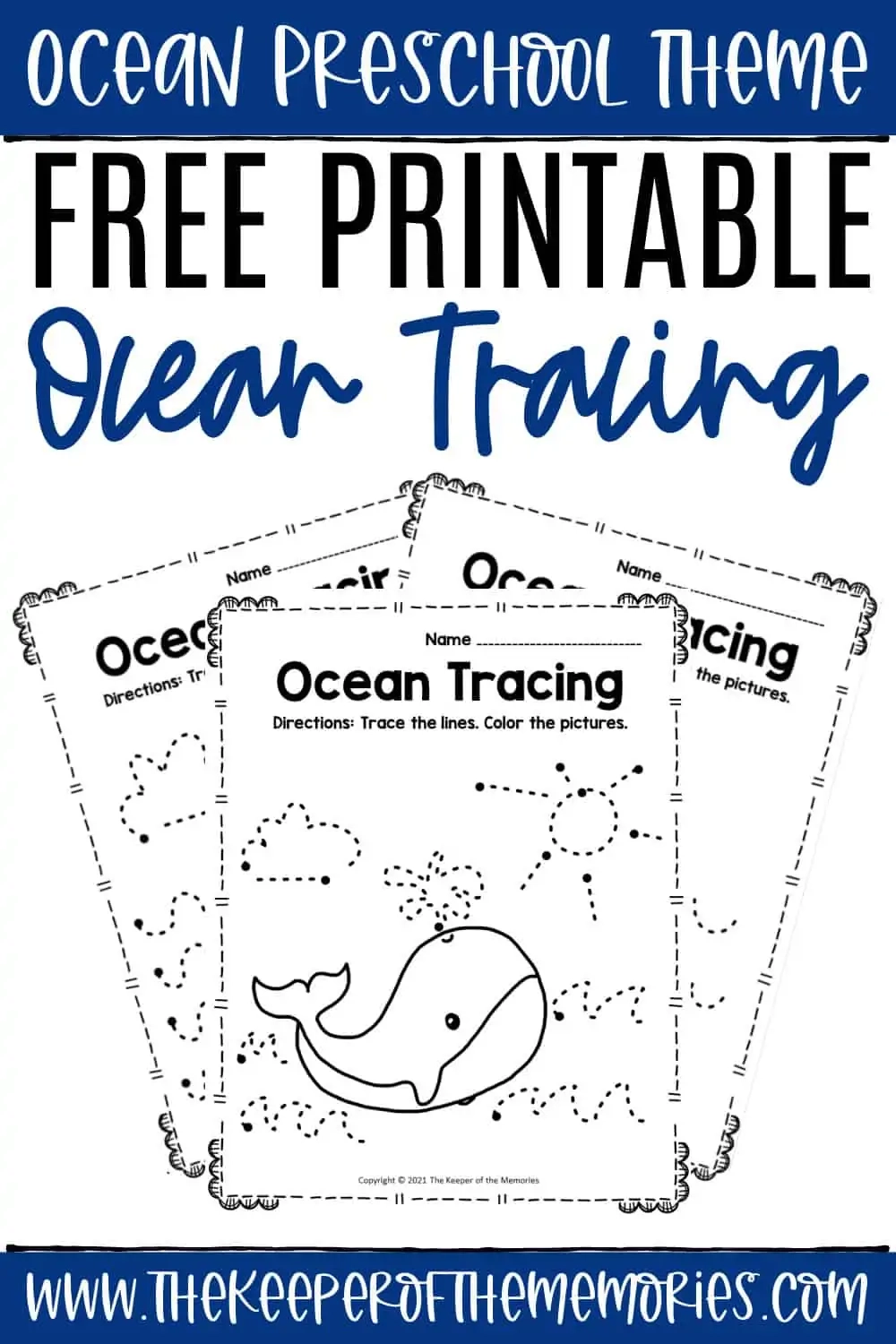 Free Printable Tracing Ocean Preschool Worksheets The Keeper Of The Memories Free Printable Tracing Ocean Preschool Worksheets The Keeper Of The Memories