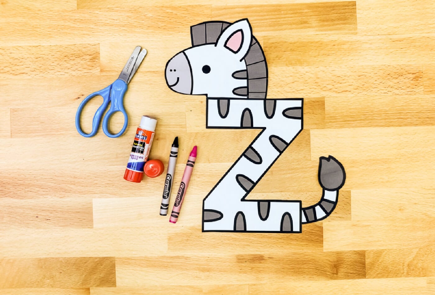 Free Printable Uppercase Letter Z Craft Template Free Printable Uppercase Letter Z Craft Template