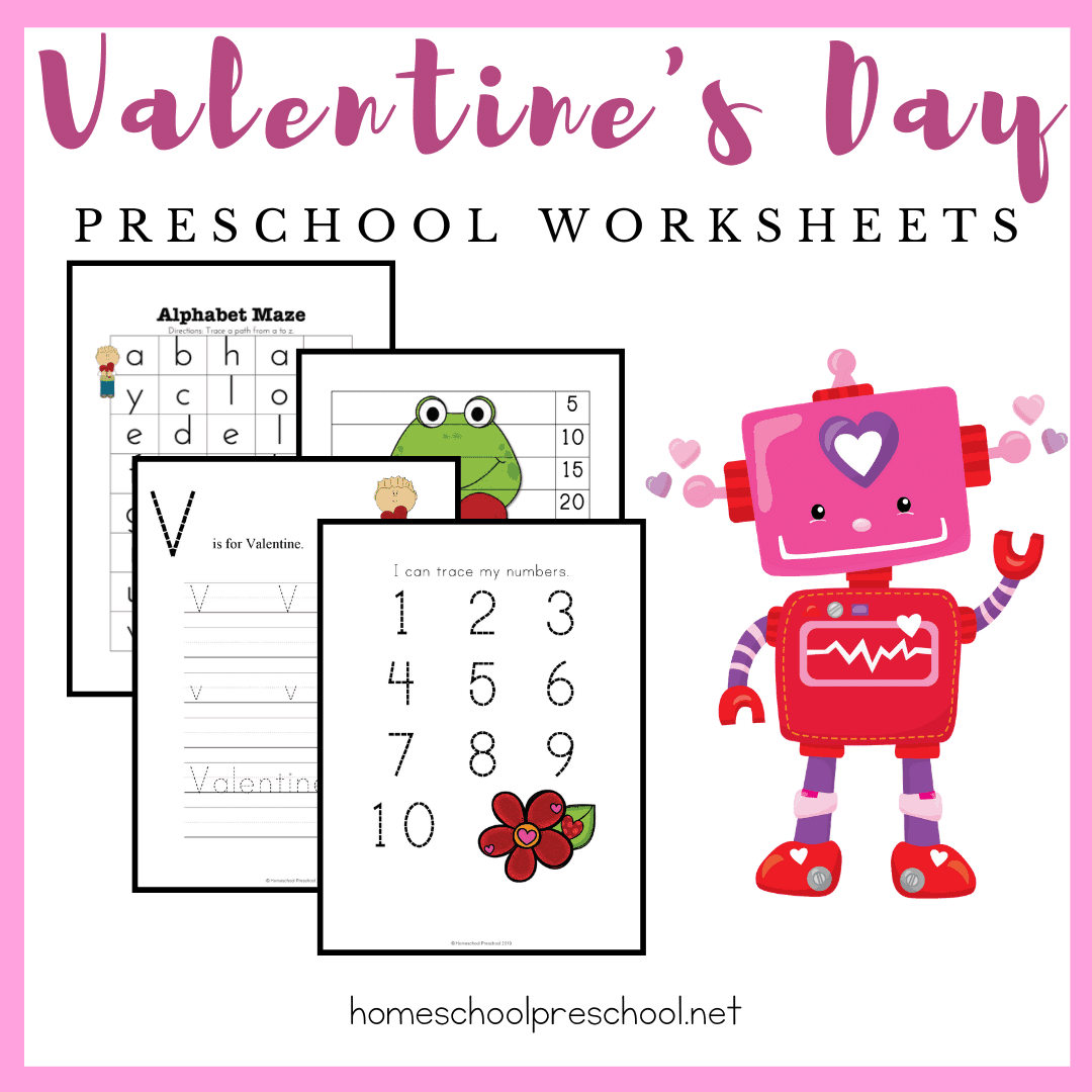 Free Printable Valentine Worksheets For Preschoolers Free Printable Valentine Worksheets For Preschoolers