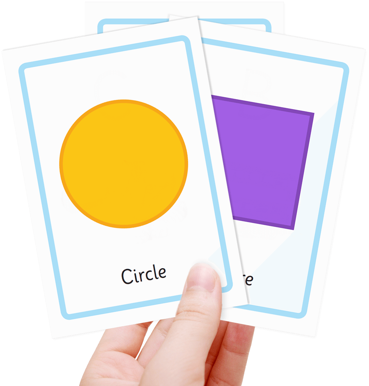 Free Shape Flashcards For Kids Totcards