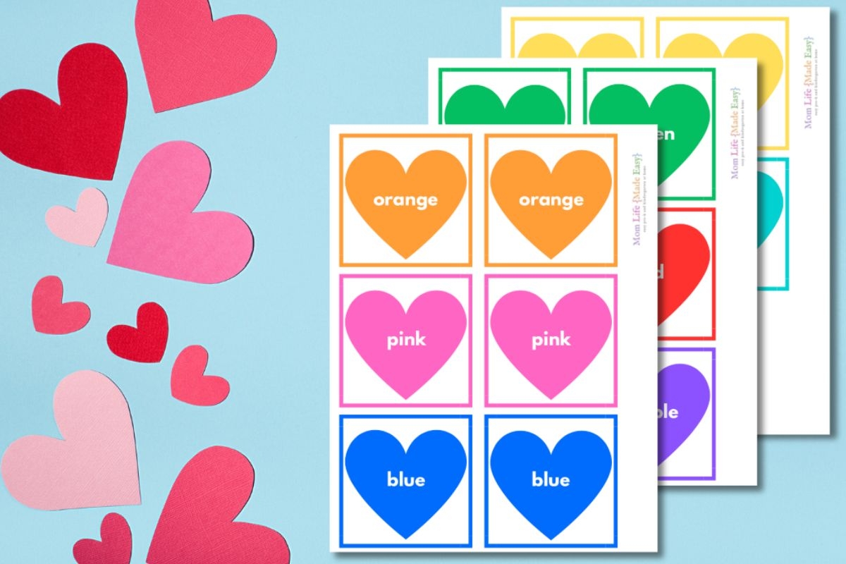 Free Valentine Printable Matching Game For Preschoolers Mom Life Made Easy Free Valentine Printable Matching Game For Preschoolers Mom Life Made Easy