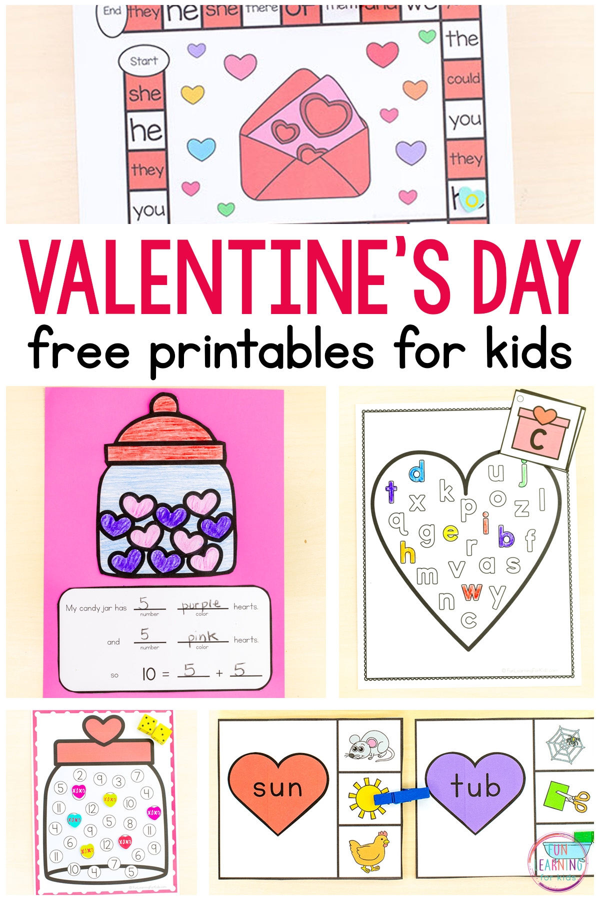 Free Valentine s Day Printables For Kids