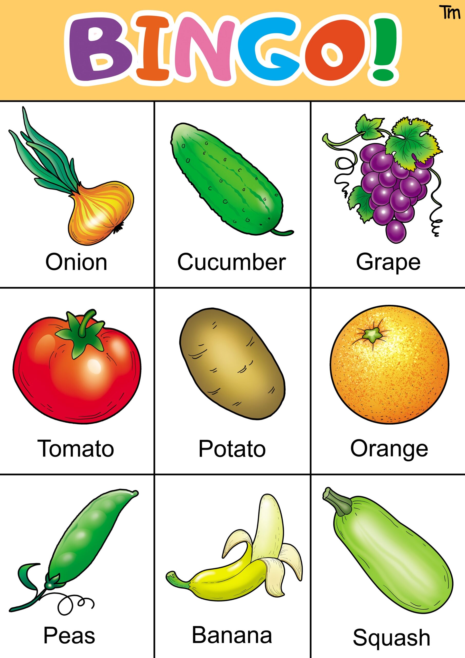 Fruit And Veggie Bingo Game With FREE Bingo Cards TeachersMag Fruit And Veggie Bingo Game With FREE Bingo Cards TeachersMag