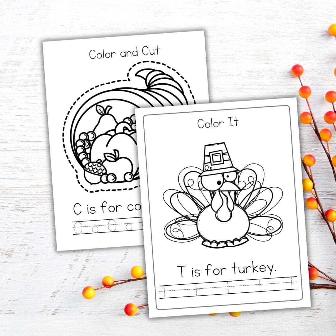 Fun And Engaging Thanksgiving Worksheets For Preschoolers