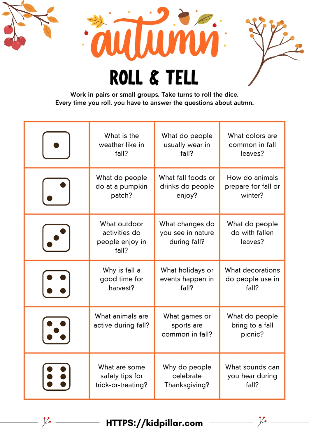 Fun Fall Activities For Kids With Free Printable Fun Fall Activities For Kids With Free Printable