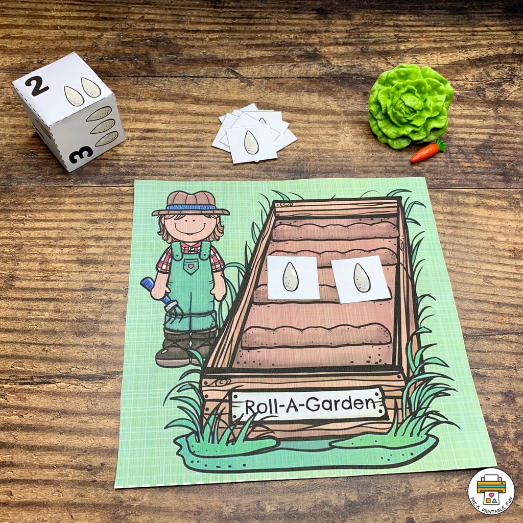 Gardening And Growing Fruits And Vegetables Activity Pack Pre K Printable Fun