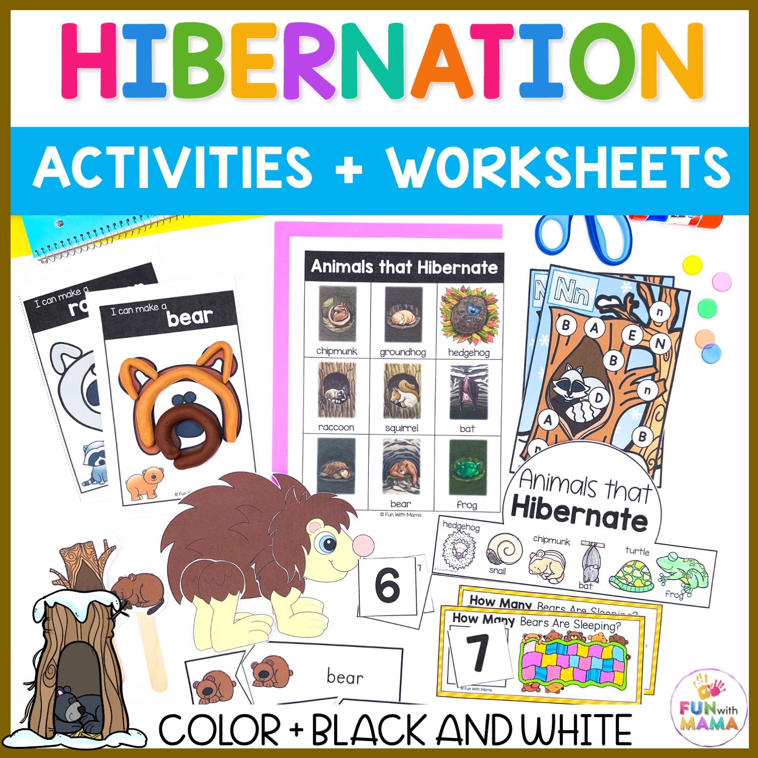 Hibernation Activities Animals That Hibernate Fun With Mama Hibernation Activities Animals That Hibernate Fun With Mama