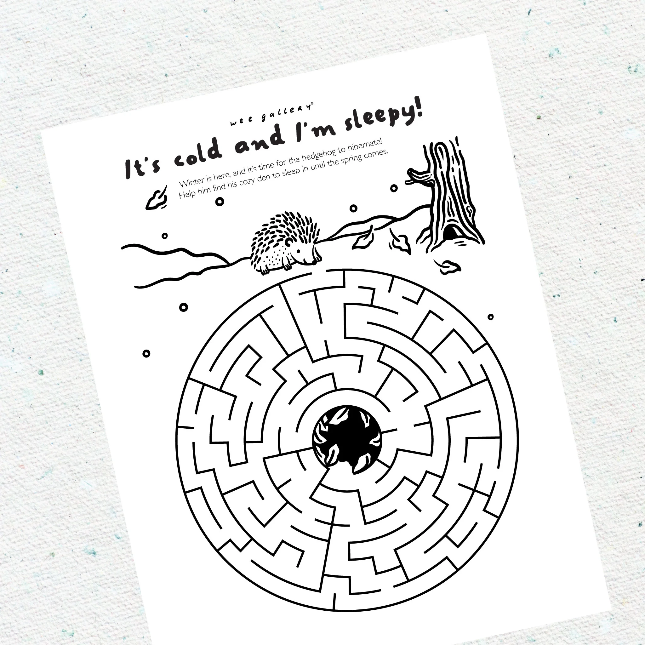Hibernation Four Free Activity Pages For Kids Wee Gallery Hibernation Four Free Activity Pages For Kids Wee Gallery
