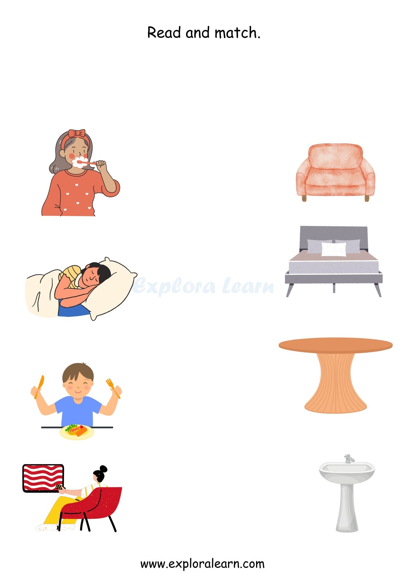 House Worksheets For Preschool And Kindergarten 2 To 6 Years Kids