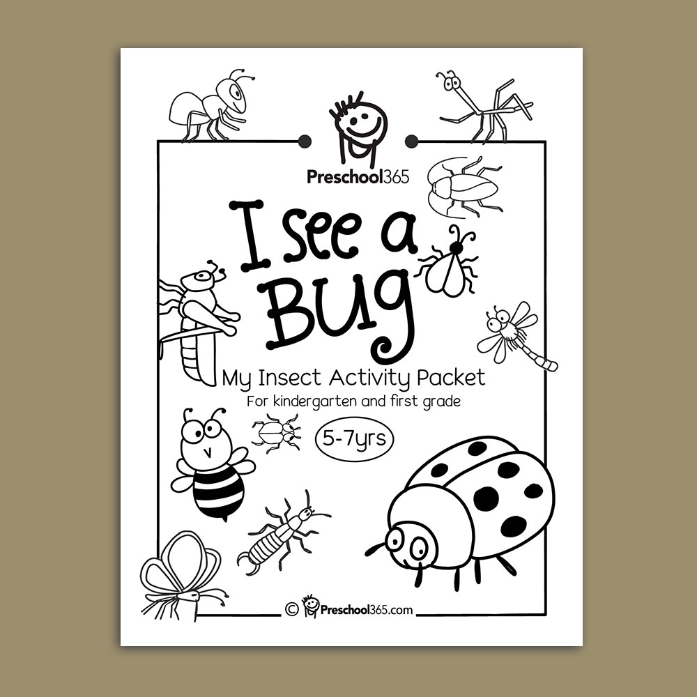 I See A Bug Science Activity Packet 14pages Great Packet For Insects