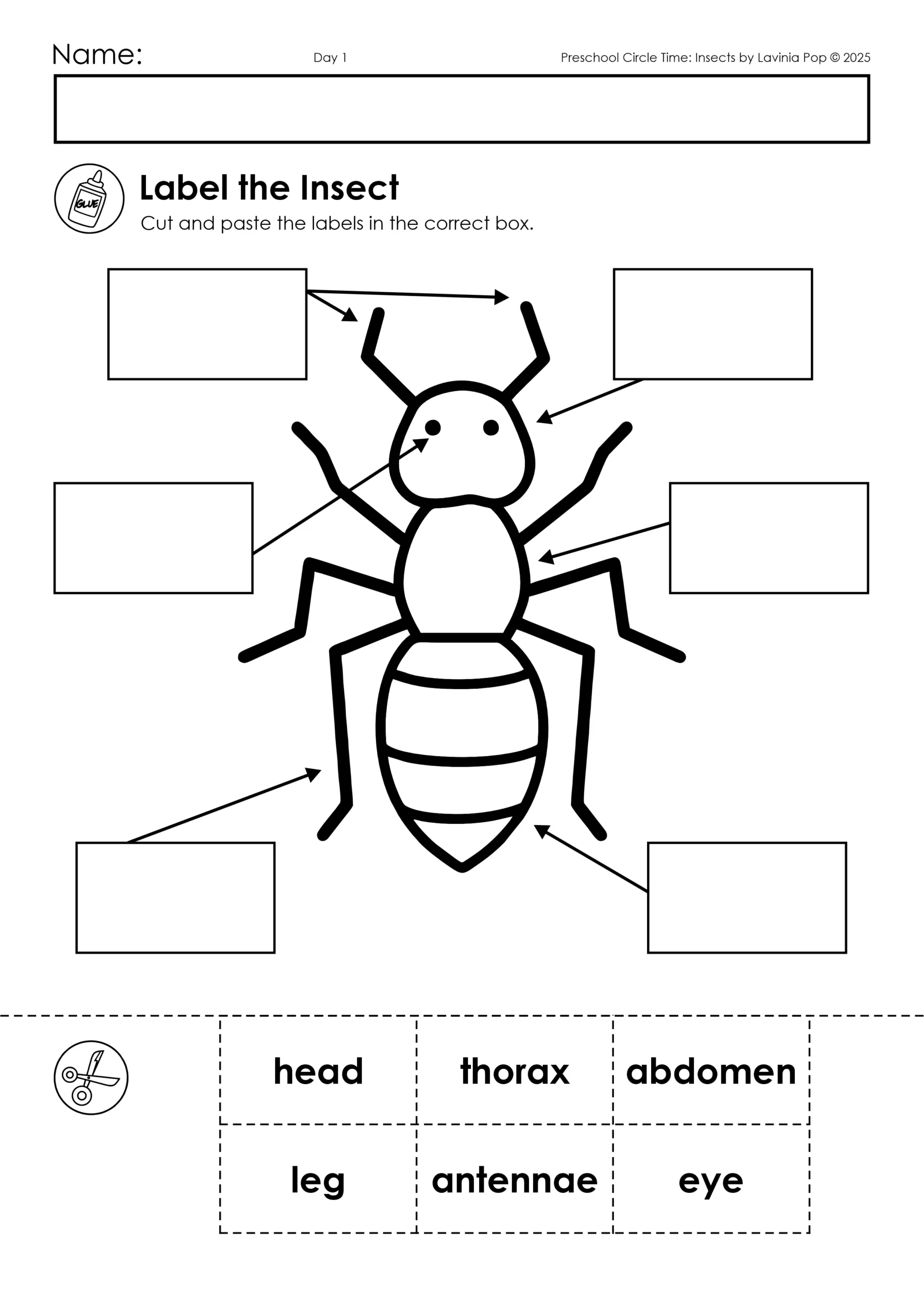 Insects Circle Time Lesson Plans For Preschool And Kindergarten Insects Circle Time Lesson Plans For Preschool And Kindergarten