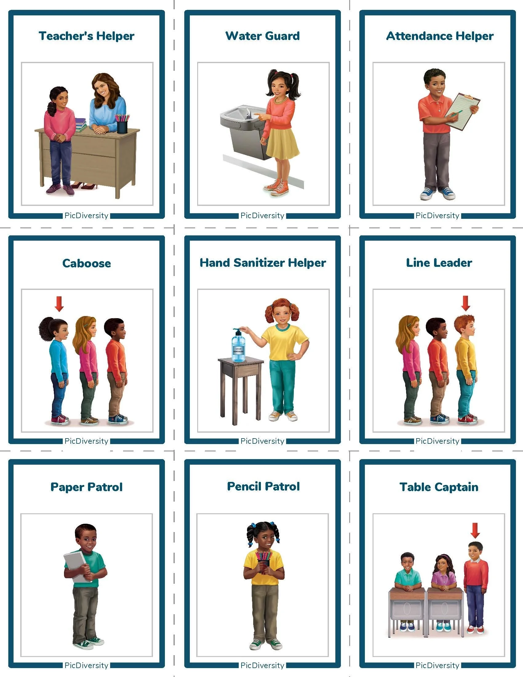 Job Charts PicDiversity