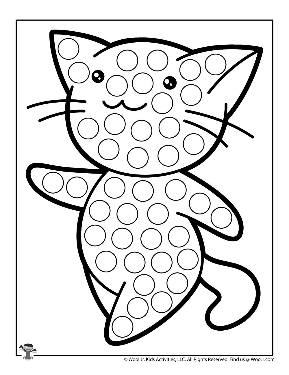 Kawaii Dot Coloring Pages Woo Jr Kids Activities Children s Publishing Kawaii Dot Coloring Pages Woo Jr Kids Activities Children s Publishing