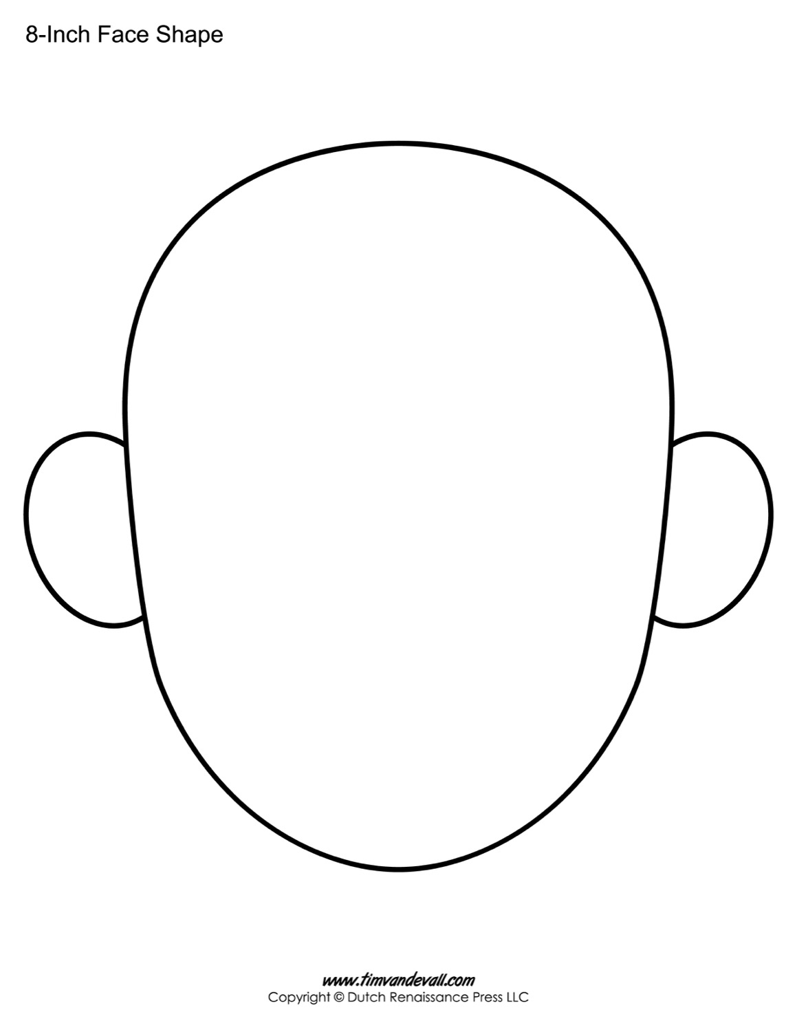 Kid Template Printable Kid Template Printable