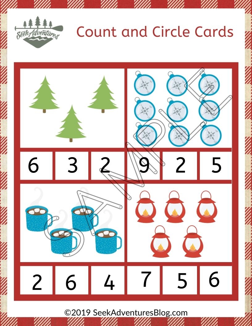 Kids Camping Activity Pack For PreK 1st Grade Seek Adventures Blog