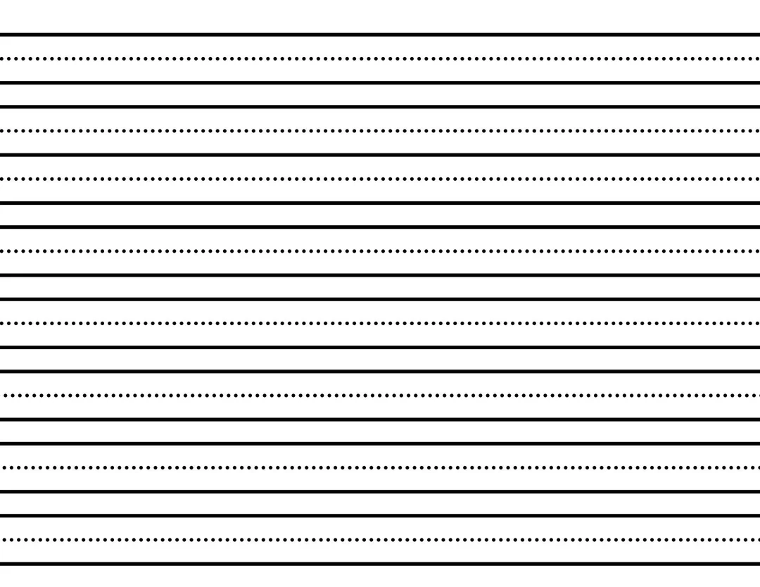 Kindergarten Lined Paper Kindergarten Writing Paper Preschool Writing Paper Preschool Lined Paper Writing Practice Etsy Israel