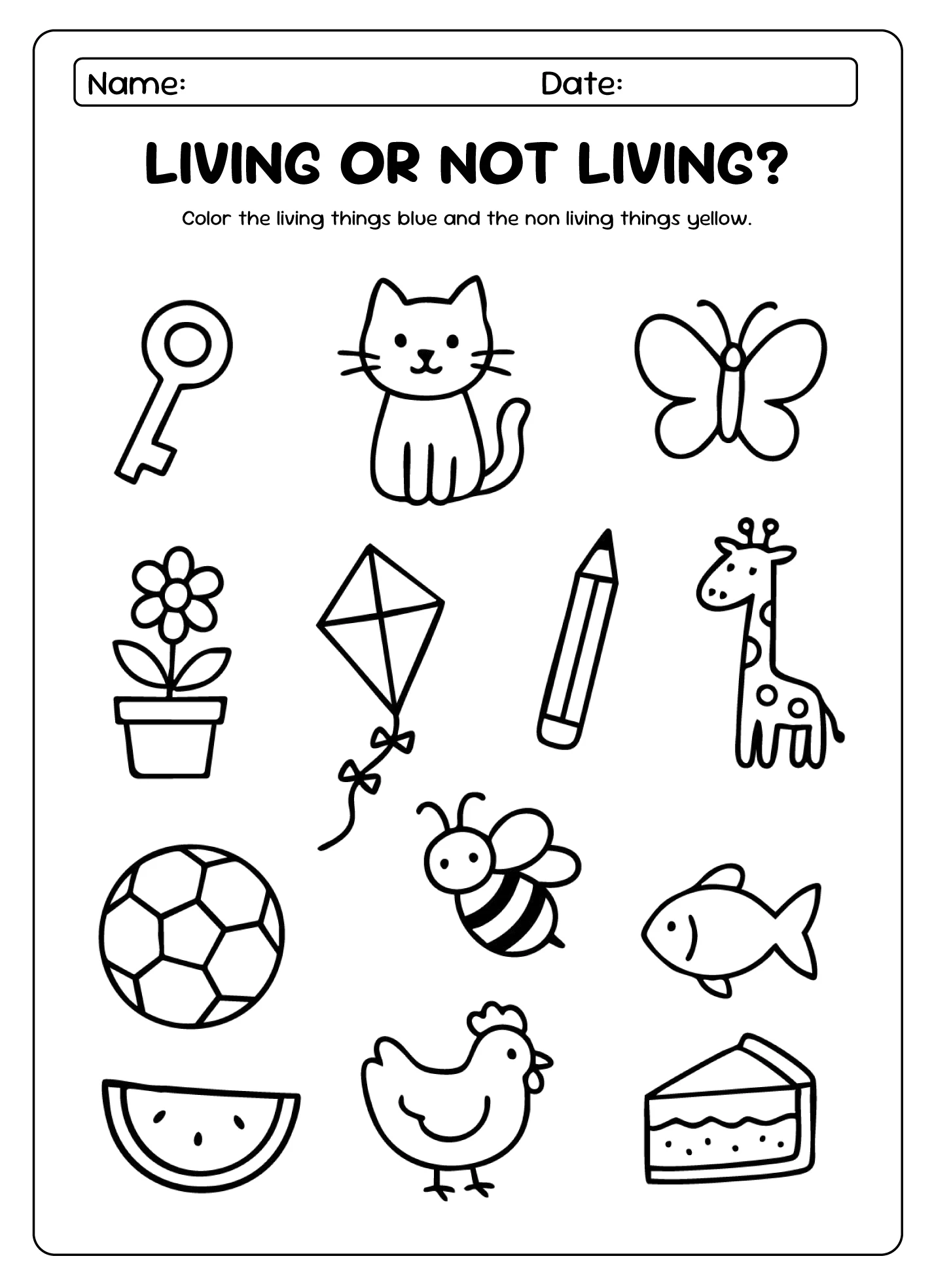Kindergarten Science Worksheet Free Google Docs Template Gdoc io