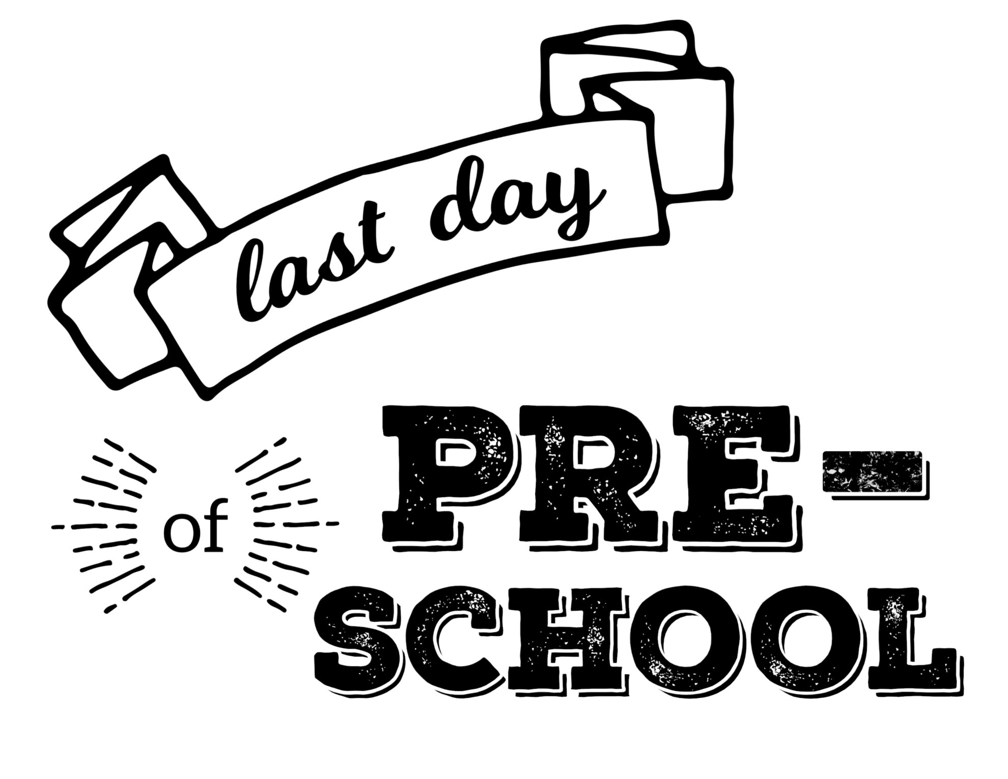 Last Day Of School Printable Signs Paper Trail Design Last Day Of School Printable Signs Paper Trail Design