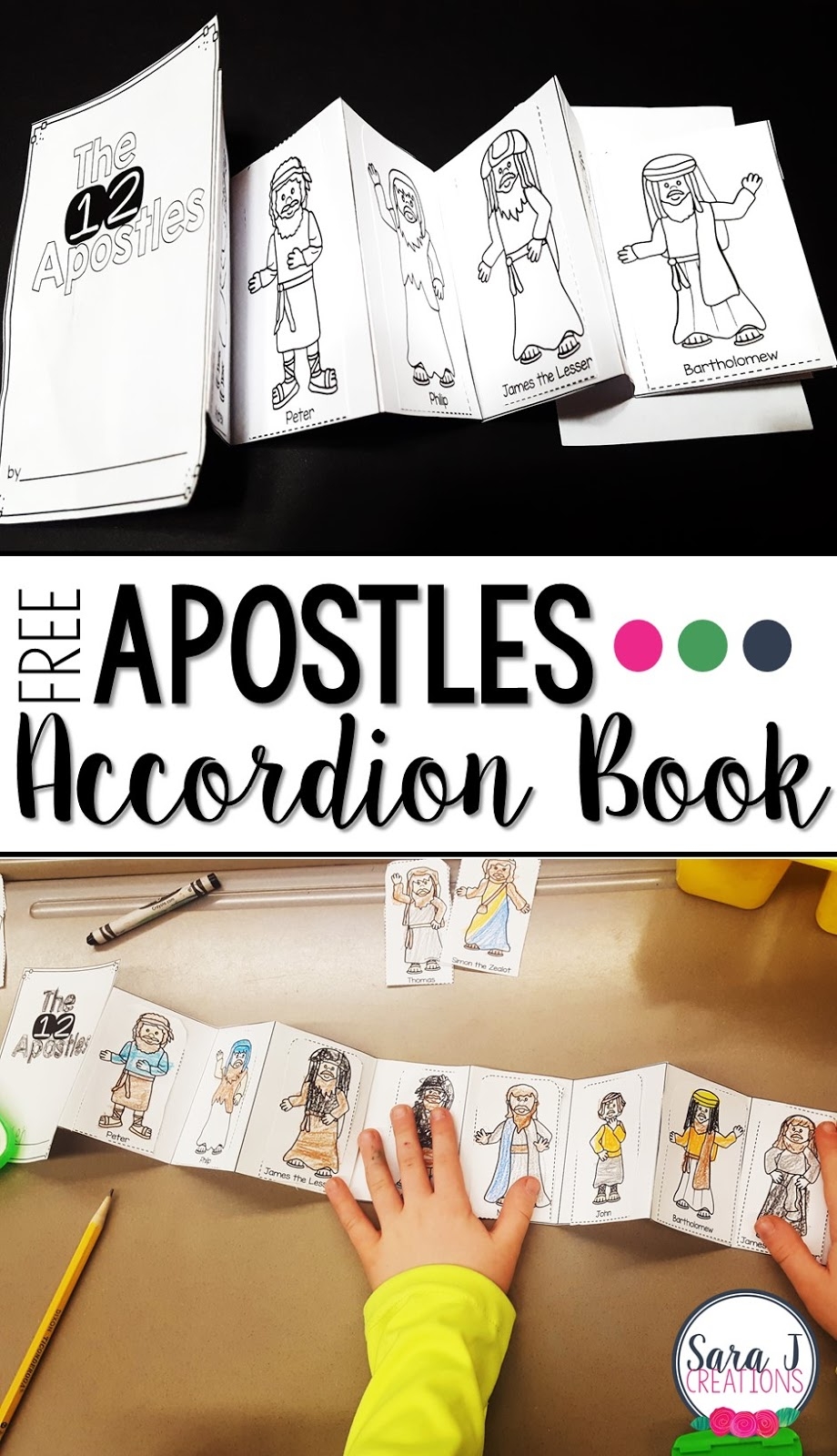 Learning The 12 Apostles Sara J Creations
