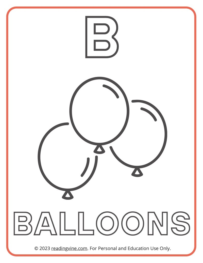 Letter B Coloring Pages Free Printable Sheets For Preschool Worksheets Library