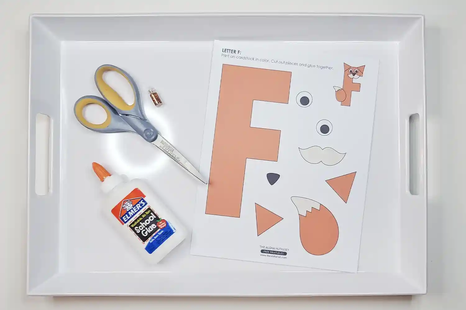 Letter F Alphabet Craft For Kids The Aloha Hut Letter F Alphabet Craft For Kids The Aloha Hut