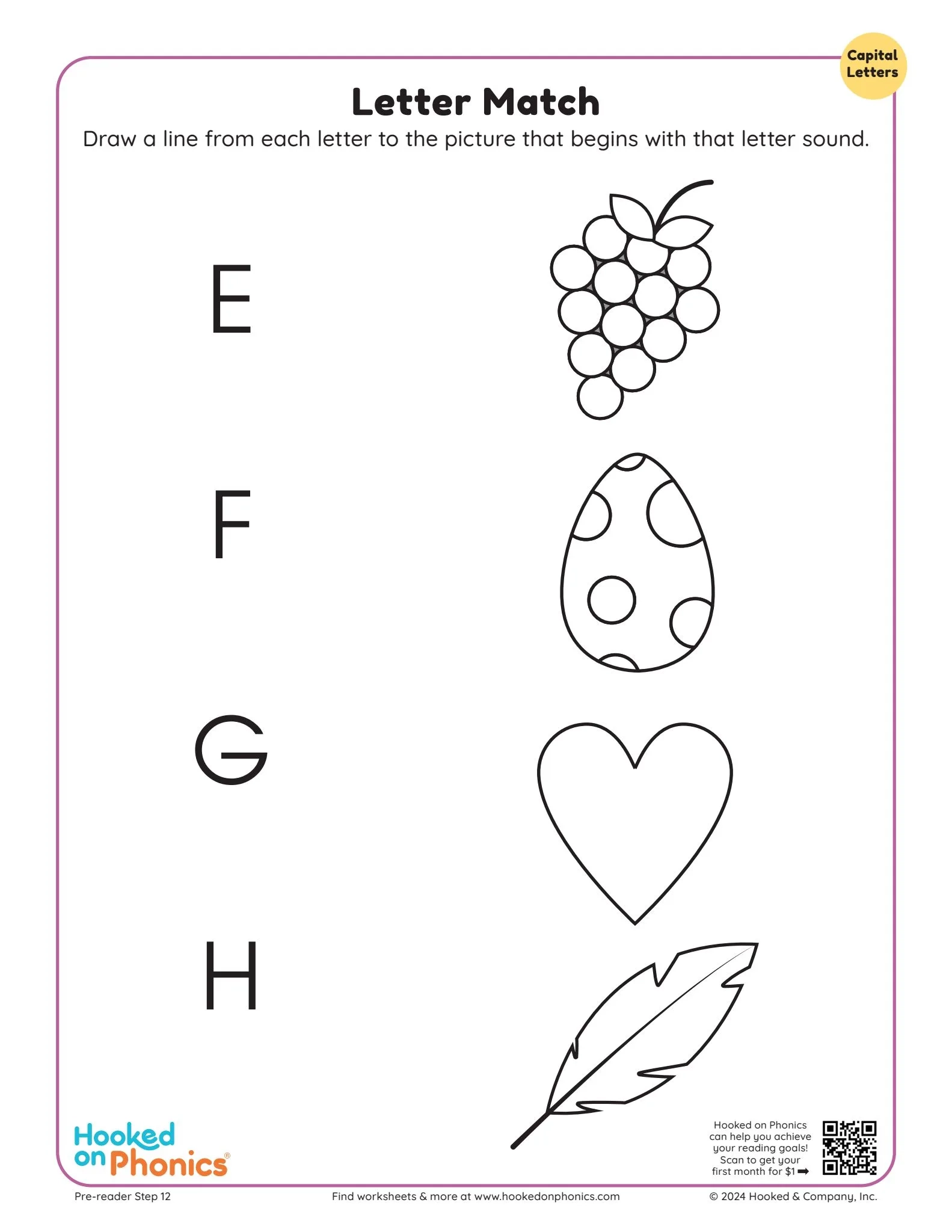 Letter F Resources Hooked On Phonics