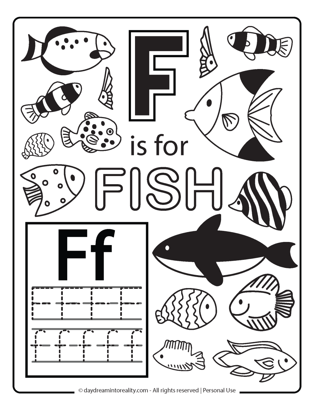 Letter F Worksheets 55 Free PDF Printables Daydream Into Reality Letter F Worksheets 55 Free PDF Printables Daydream Into Reality