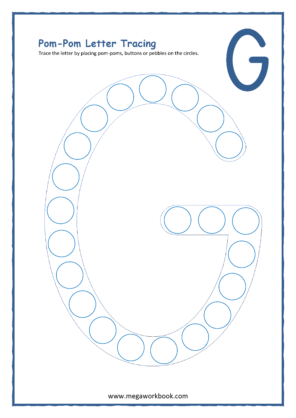 Letter G Activities Letter G Worksheets Letter G Crafts For Preschoolers Letter G Printables MegaWorkbook