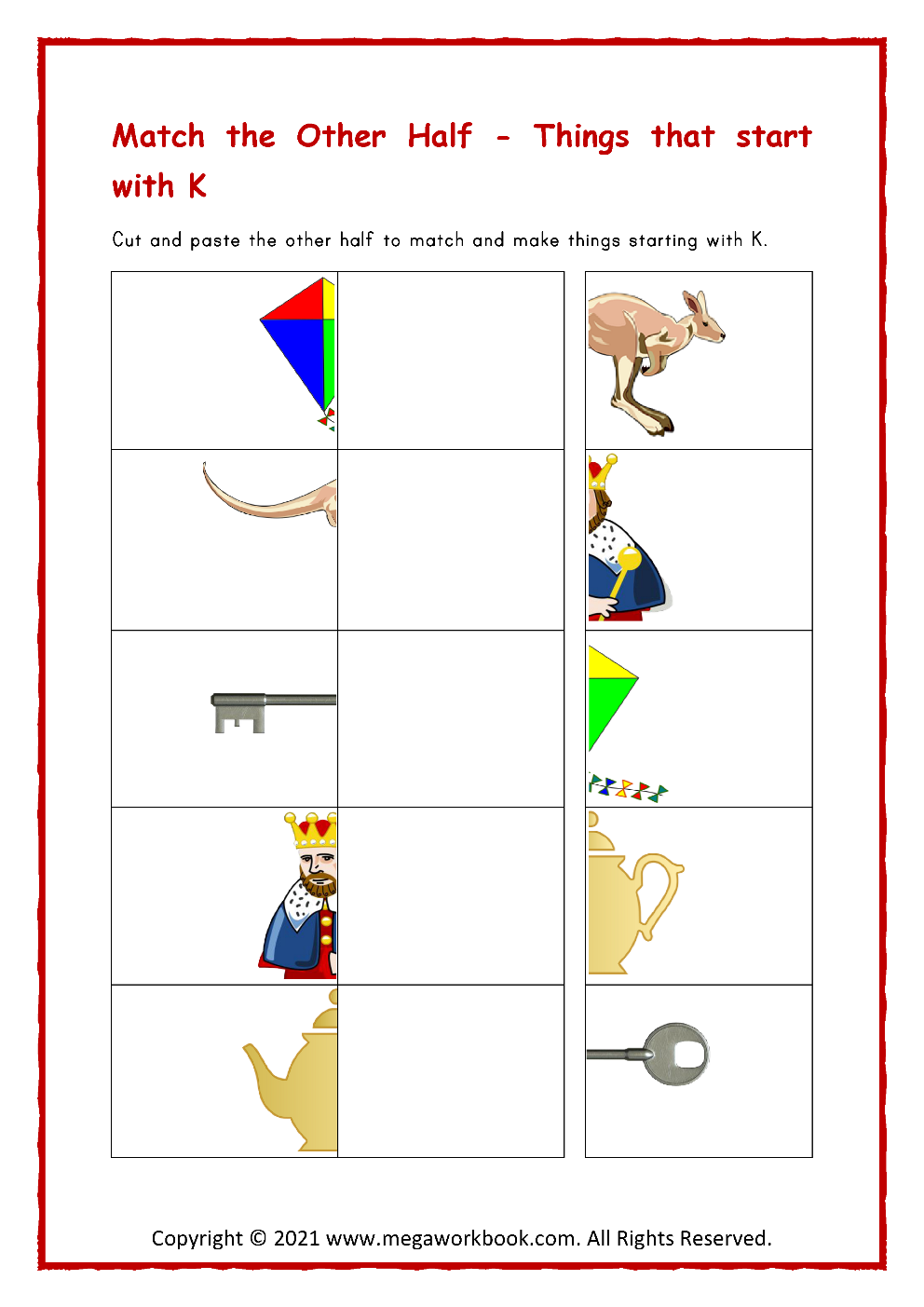 Letter K Worksheets Letter K Activities For Preschoolers Letter K Crafts Letter K Printables MegaWorkbook Letter K Worksheets Letter K Activities For Preschoolers Letter K Crafts Letter K Printables MegaWorkbook