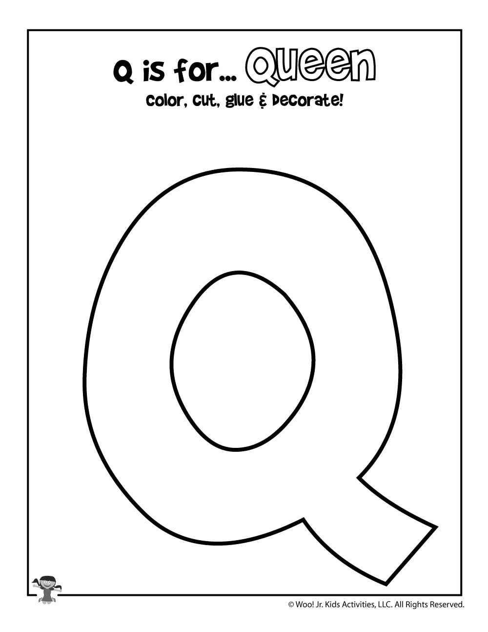 Letter Q Worksheets Crafts Woo Jr Kids Activities Children s Publishing Letter Q Worksheets Crafts Woo Jr Kids Activities Children s Publishing