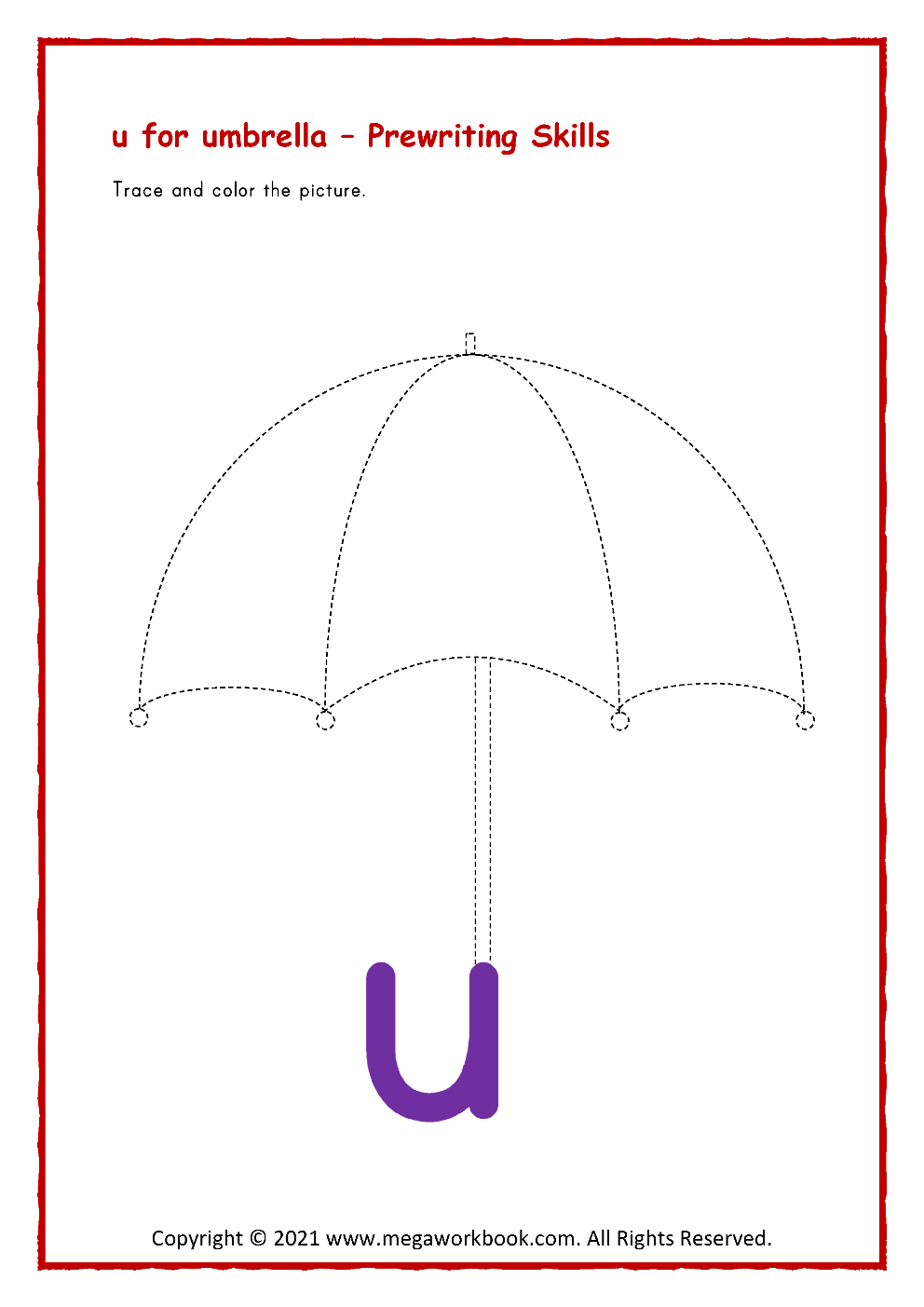 Letter U Activities For Preschool Letter U Worksheets Letter U Crafts Letter U Printables MegaWorkbook