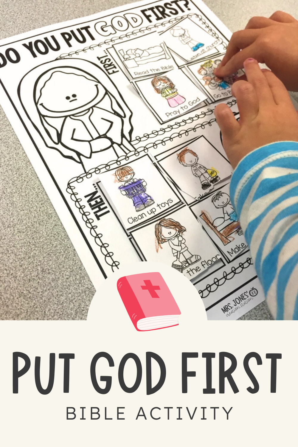 MARY AND MARTHA PRESCHOOL BIBLE LESSON Mrs Jones Creation Station