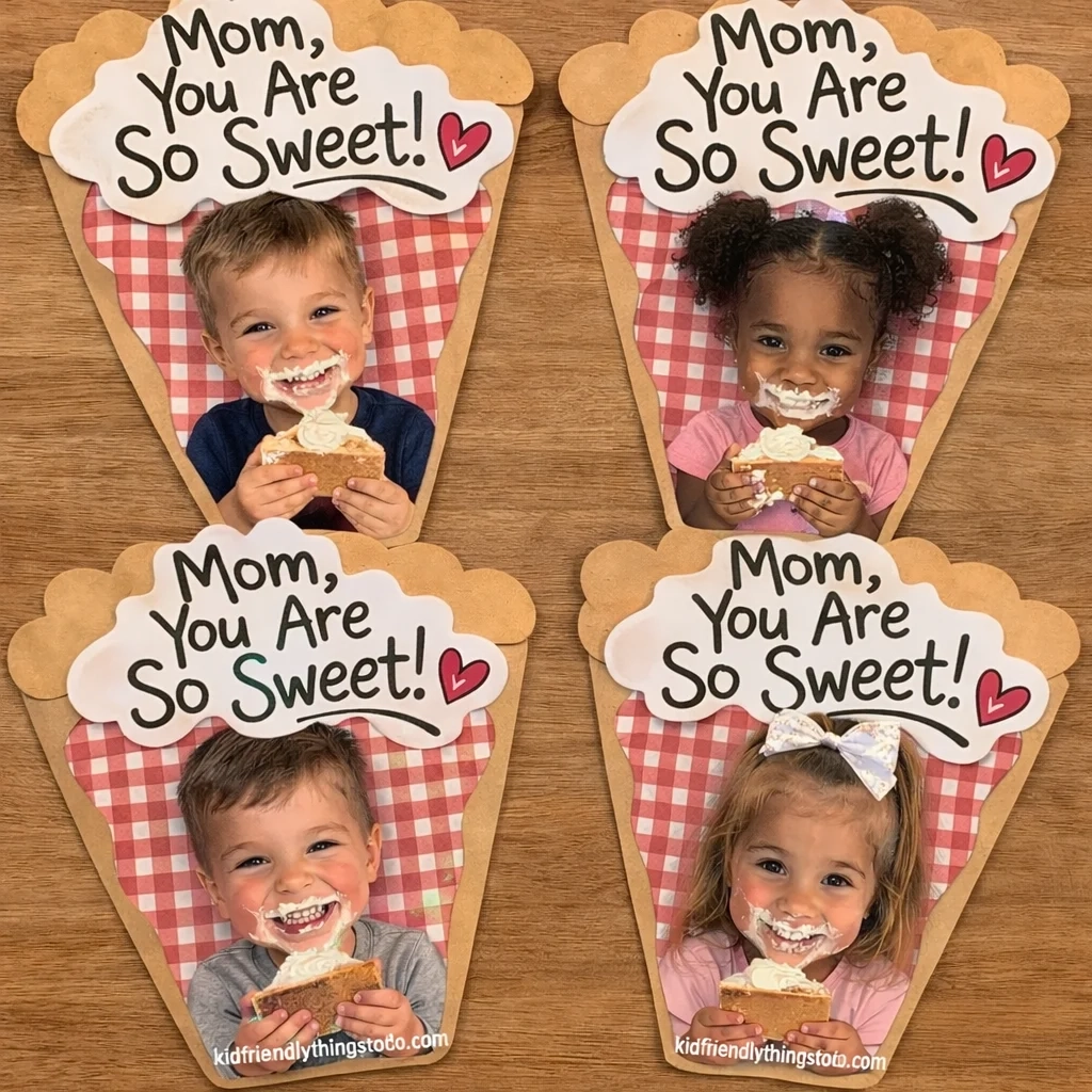 Mom You Are So Sweet Mother s Day Photo Craft For Kids Kid Friendly Things To Do