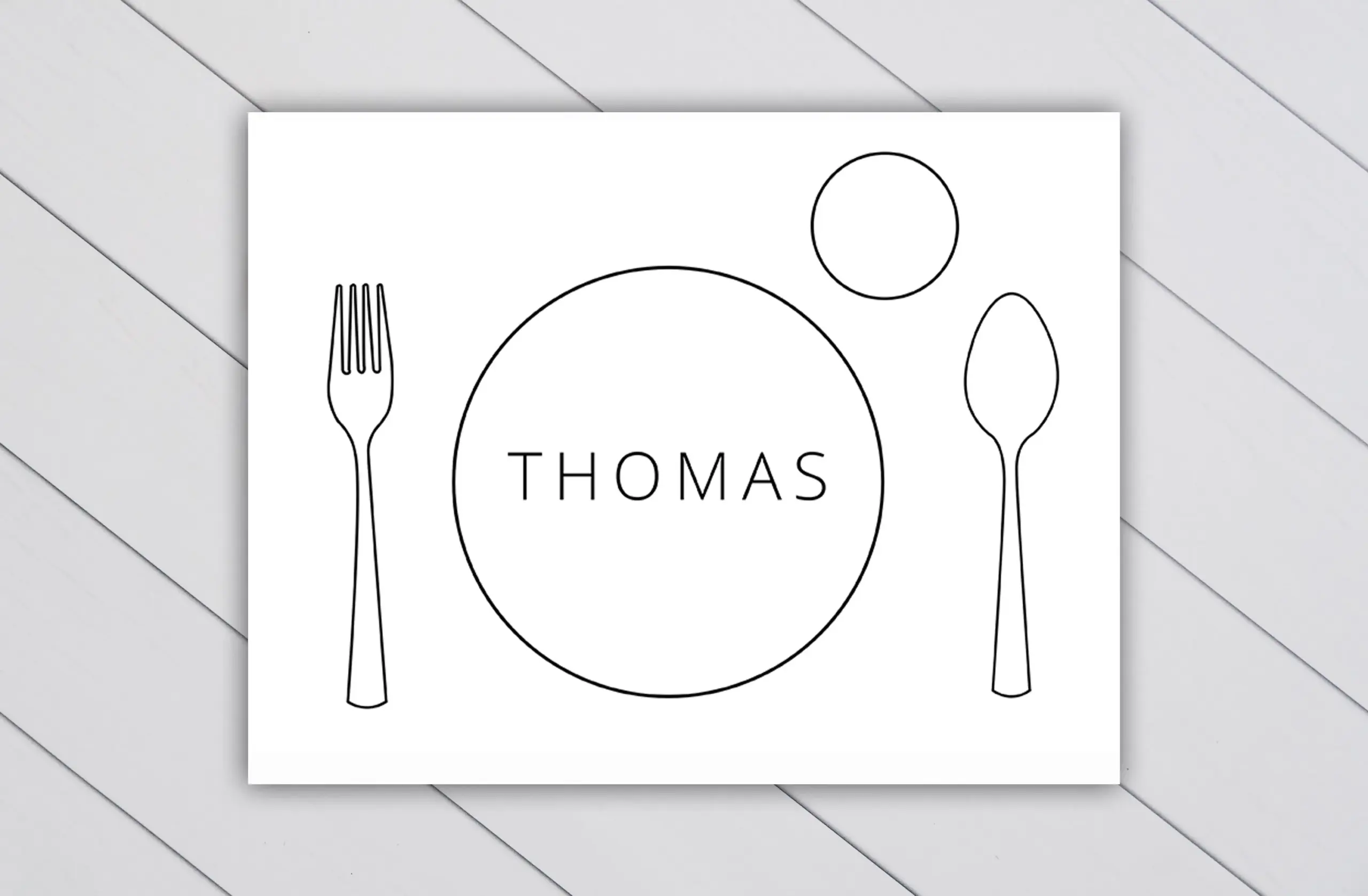 Montessori Placemat Template US Letter Montessori Printable Placemat Personalised Name Placemat Montessori Toddler Montessori Printable Etsy Israel